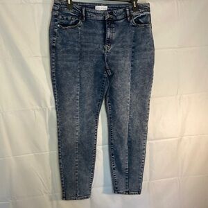 Lane Bryant w/flex magic waistband, signature fit mid-rise skinny Jeans Sz 18.